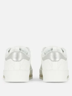 Lage Sneakers Met Strassteentjes