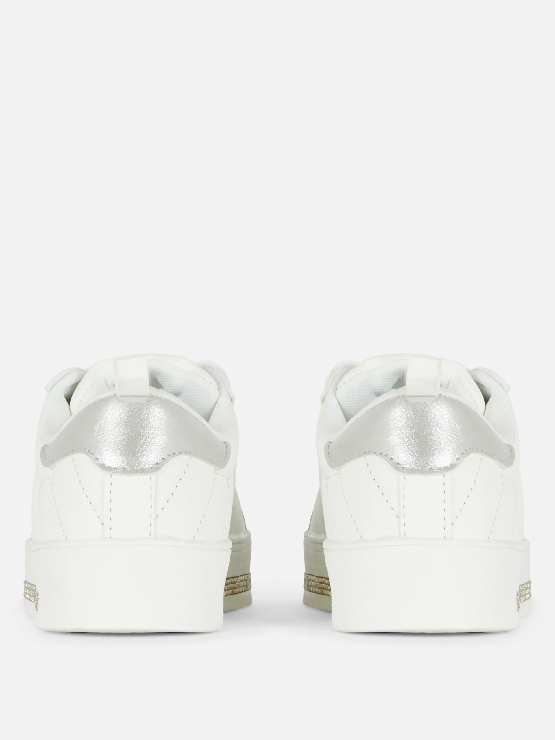 Lage Sneakers Met Strassteentjes