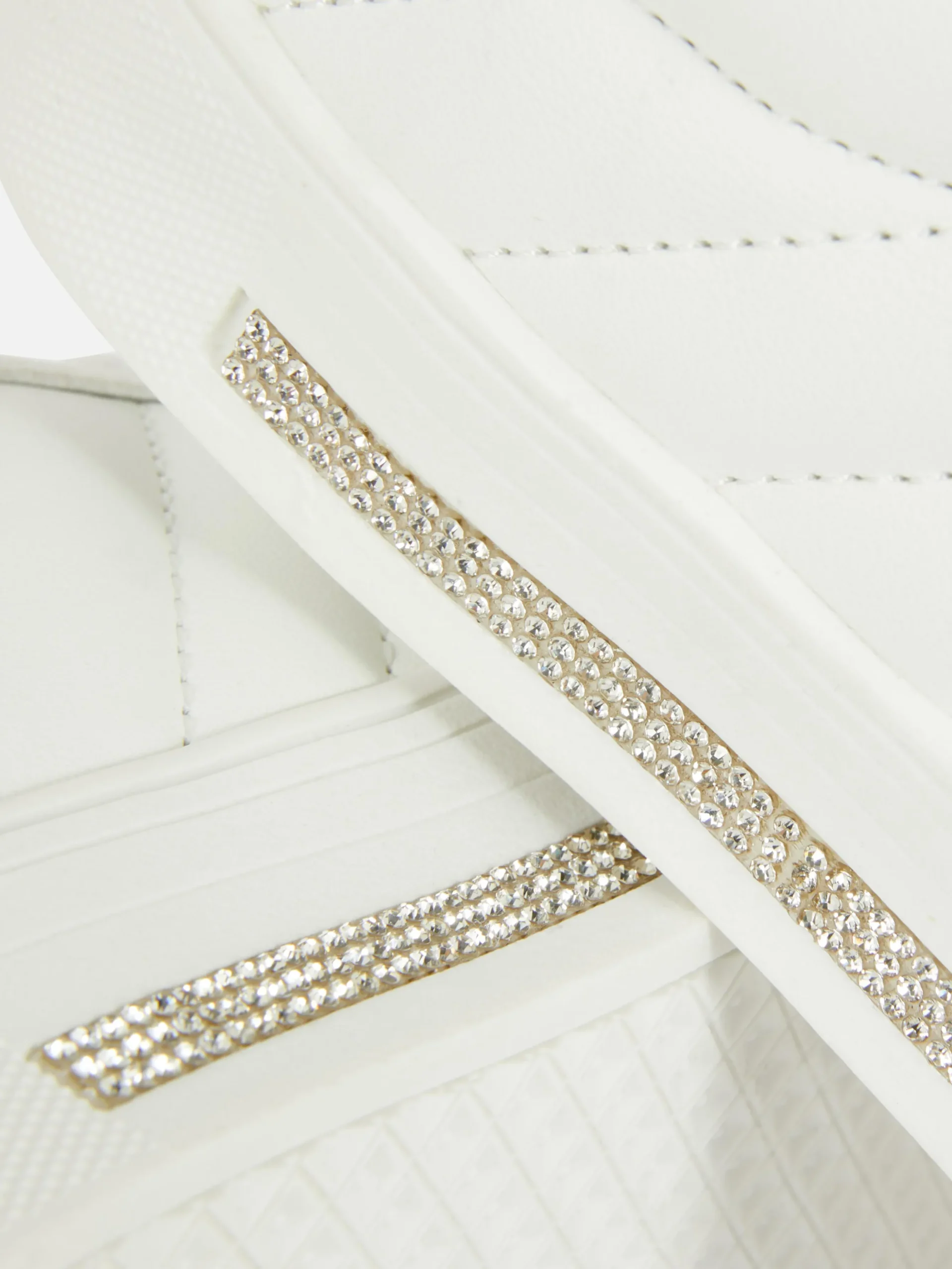Lage Sneakers Met Strassteentjes