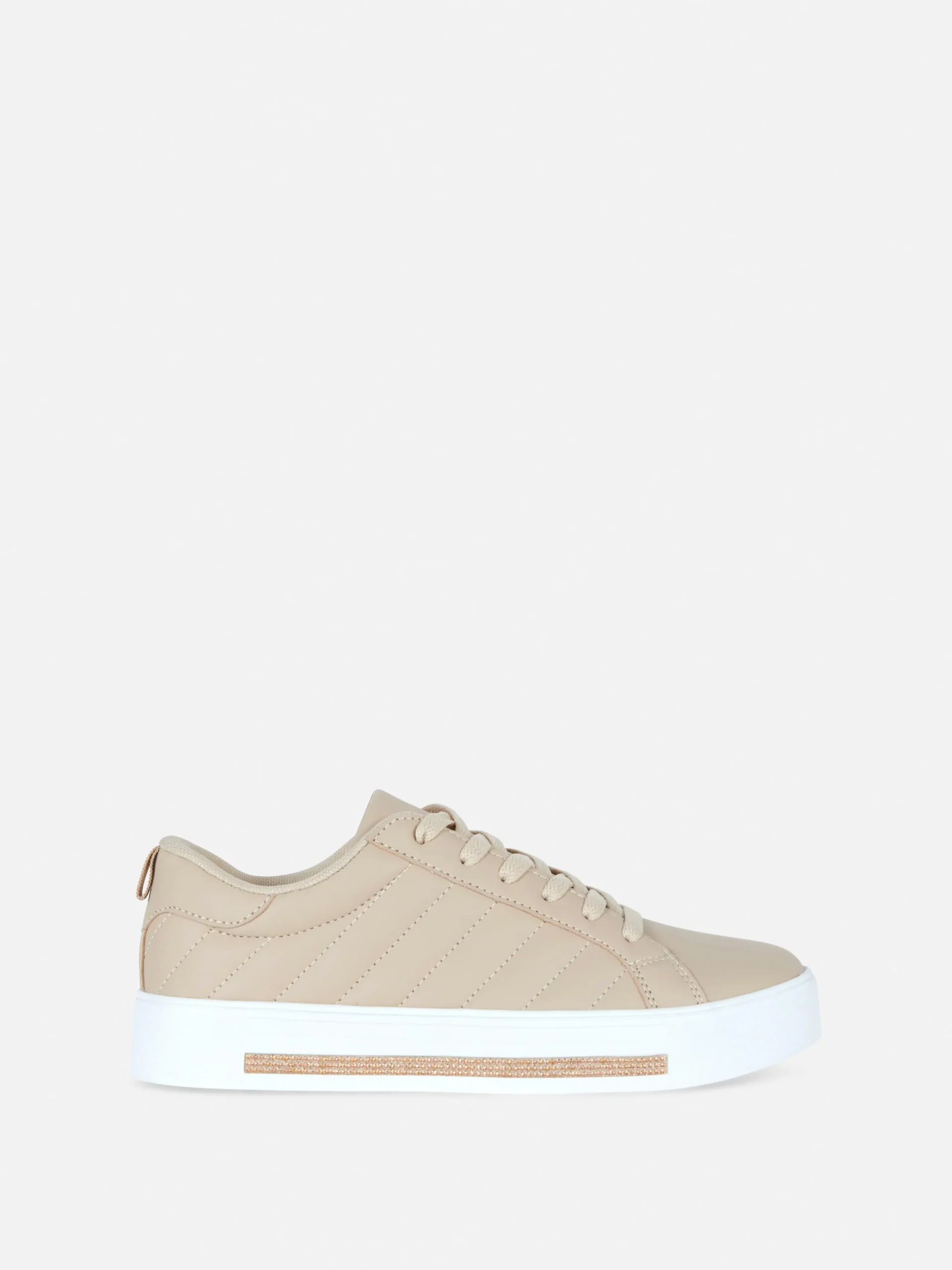 Lage Sneakers Met Strassteentjes