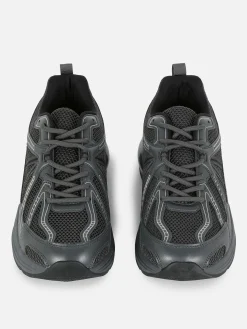 Lage Sportsneakers Met Inzetstukken