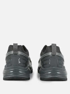 Lage Sportsneakers Met Inzetstukken