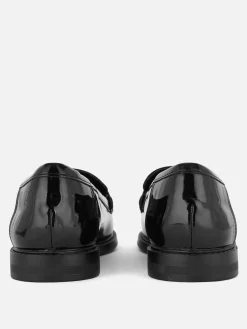 Lakleren Loafers Van Imitatieleer