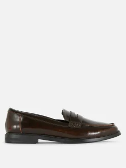 Lakleren Loafers Van Imitatieleer