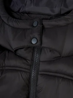Lange Bodywarmer Met Capuchon