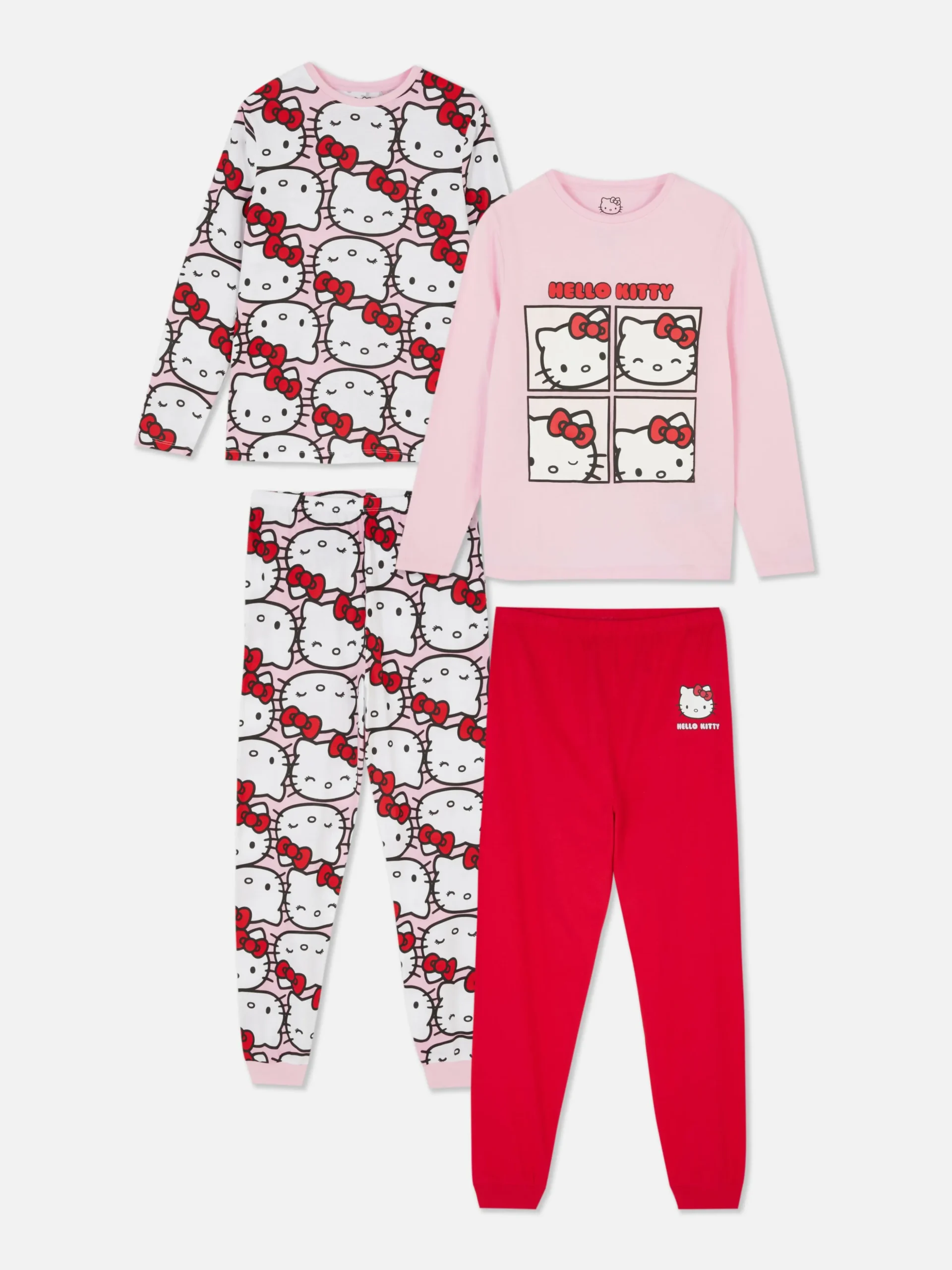 Lange Pyjama Hello Kitty, Set Van 2