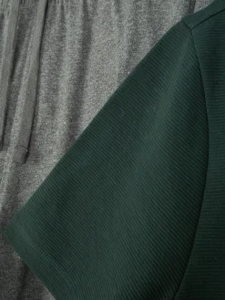 Lange Pyjama Met Textuur