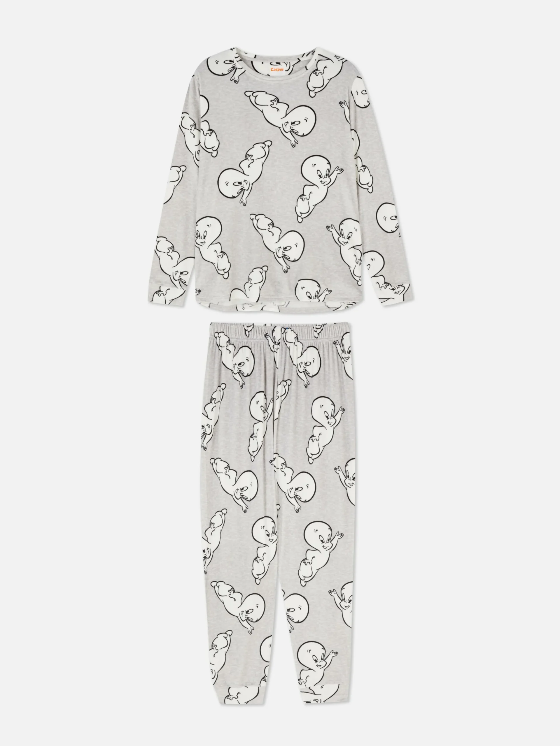 Lange Velours Pyjama Casper