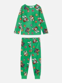 Lange Velours Pyjama PAW Patrol