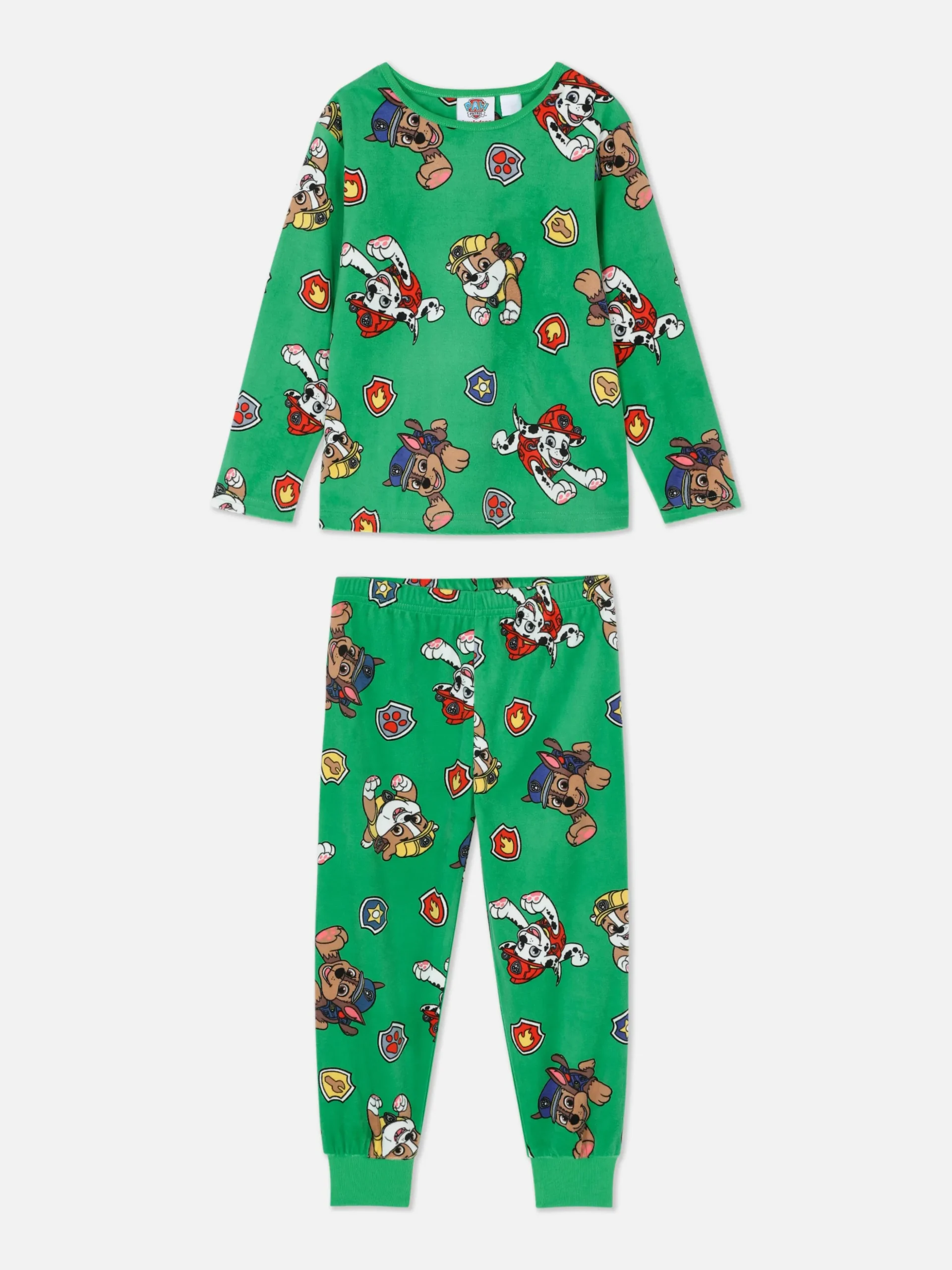 Lange Velours Pyjama PAW Patrol