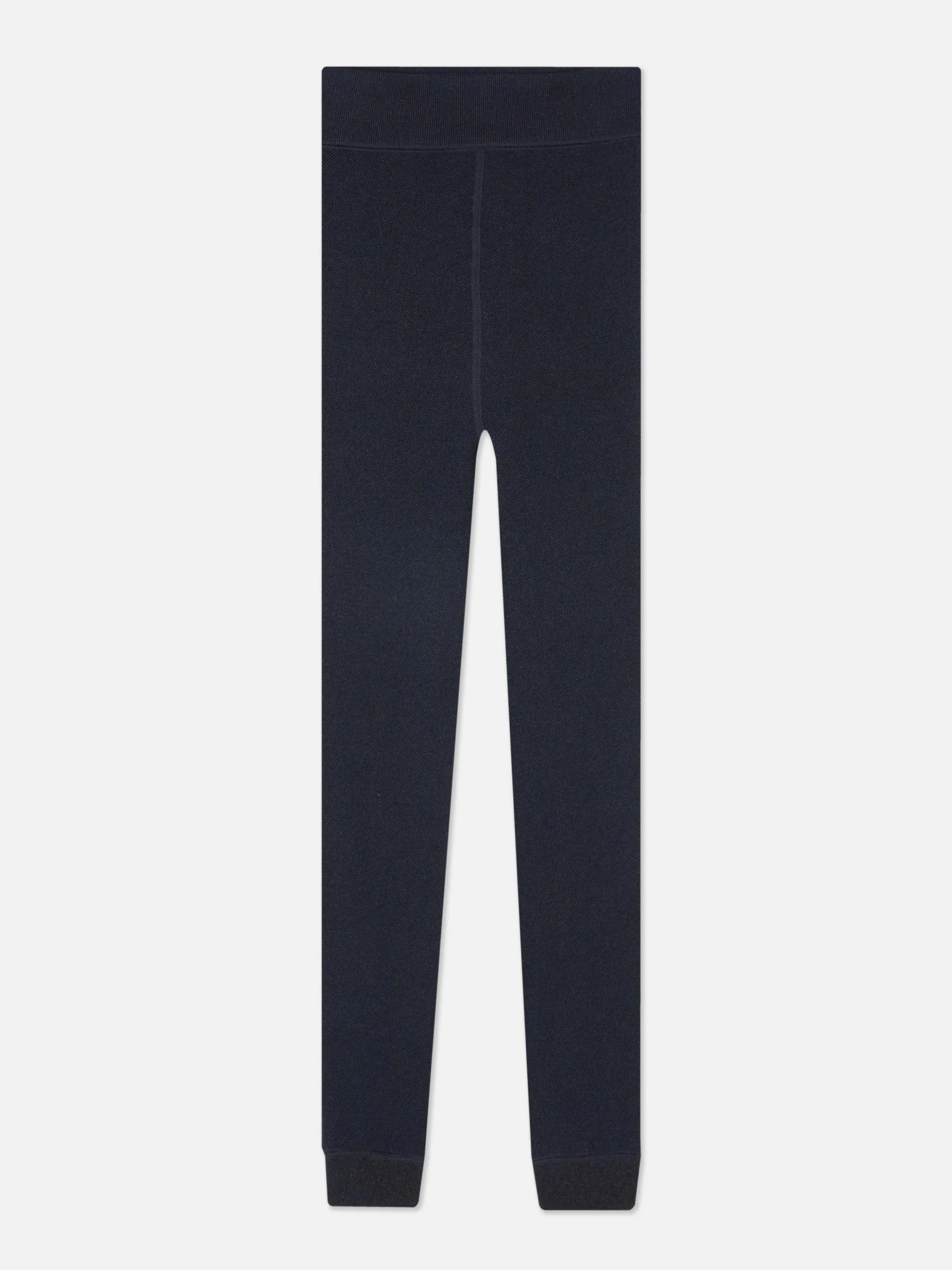 Legging Met Fluweelzachte Voering En Denimlook