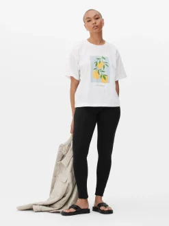Legging Met Hoge Taille