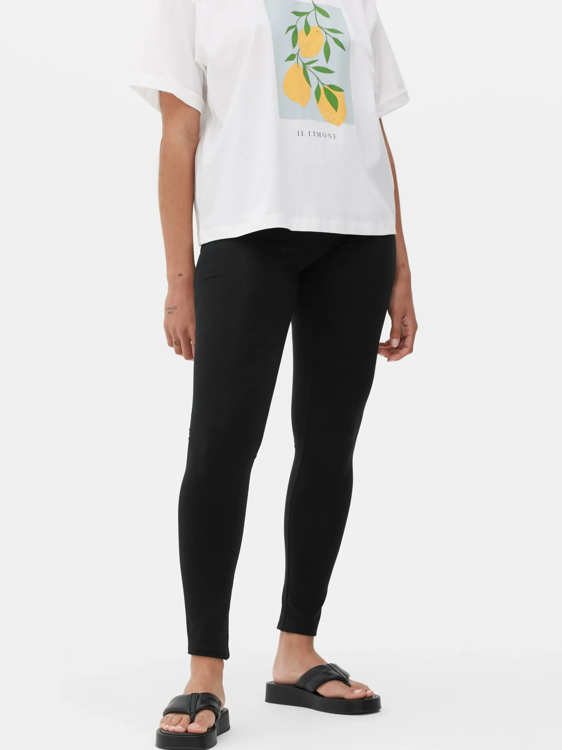 Legging Met Hoge Taille