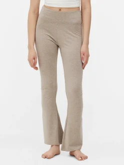 Legging Met Hoge Taille En Wijd Uitlopende Pijpen