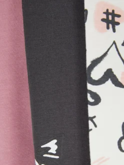 Leggings Met Diverse Patronen, Set Van 3