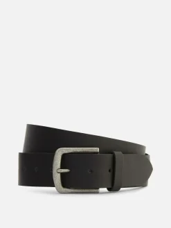 Leren Riem Met Vierkante Gesp