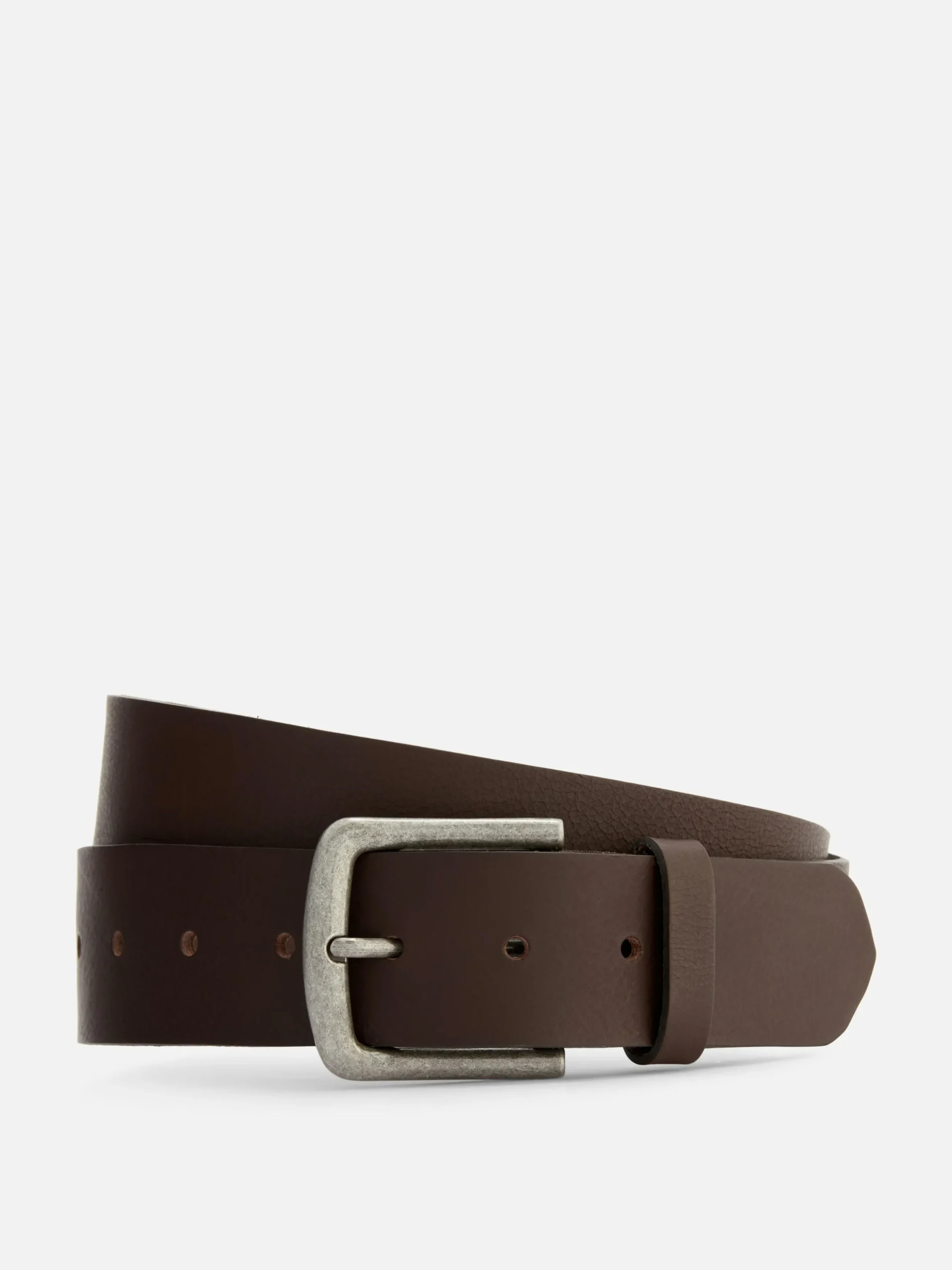 Leren Riem Met Vierkante Gesp