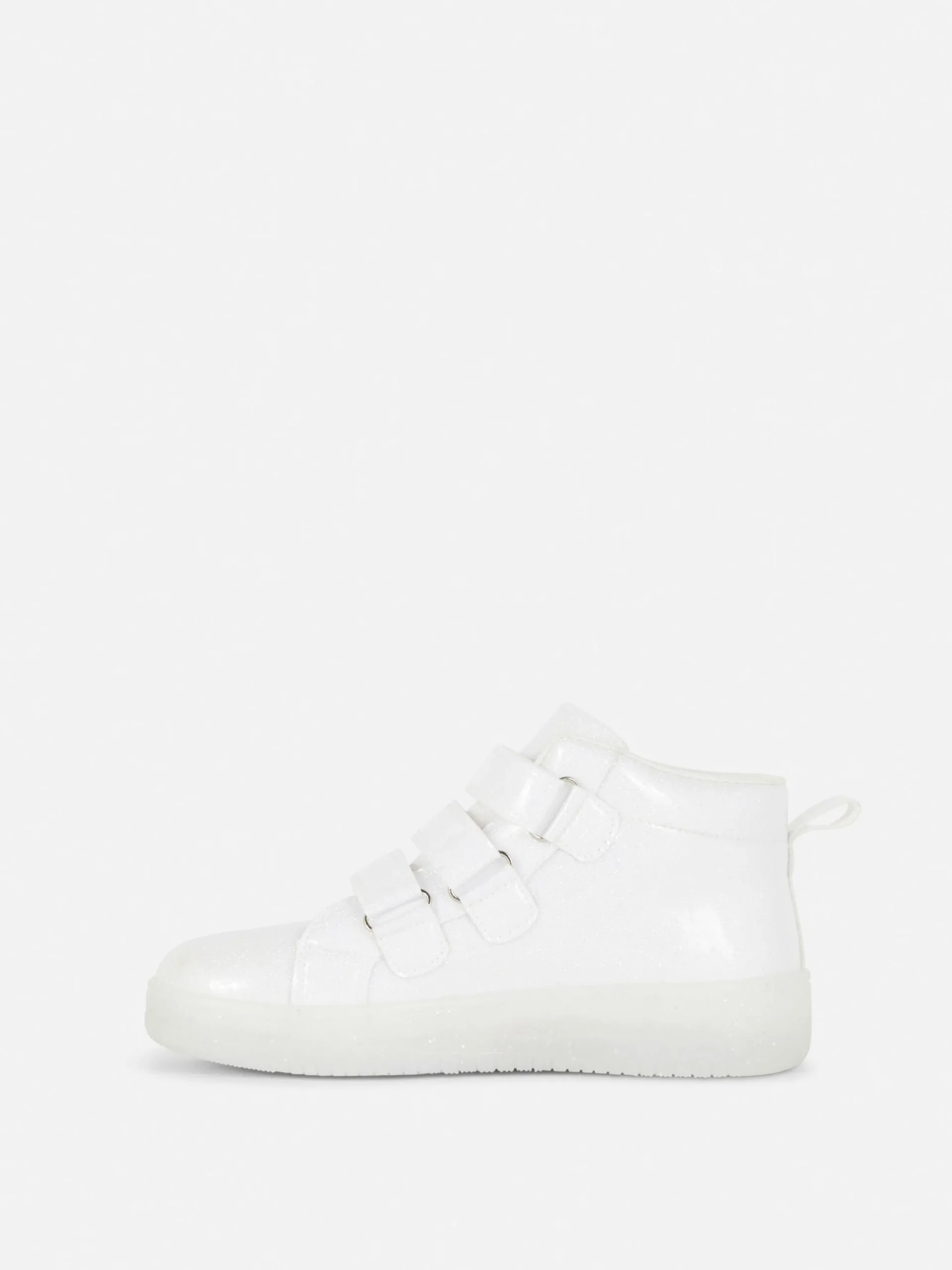 Lichtgevende Hoge Sneakers Met Glitters