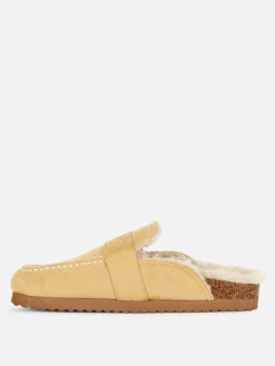 Loaferpantoffels Met Voering Van Imitatiebont