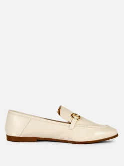 Loafers Van Imitatieleer Met Bit