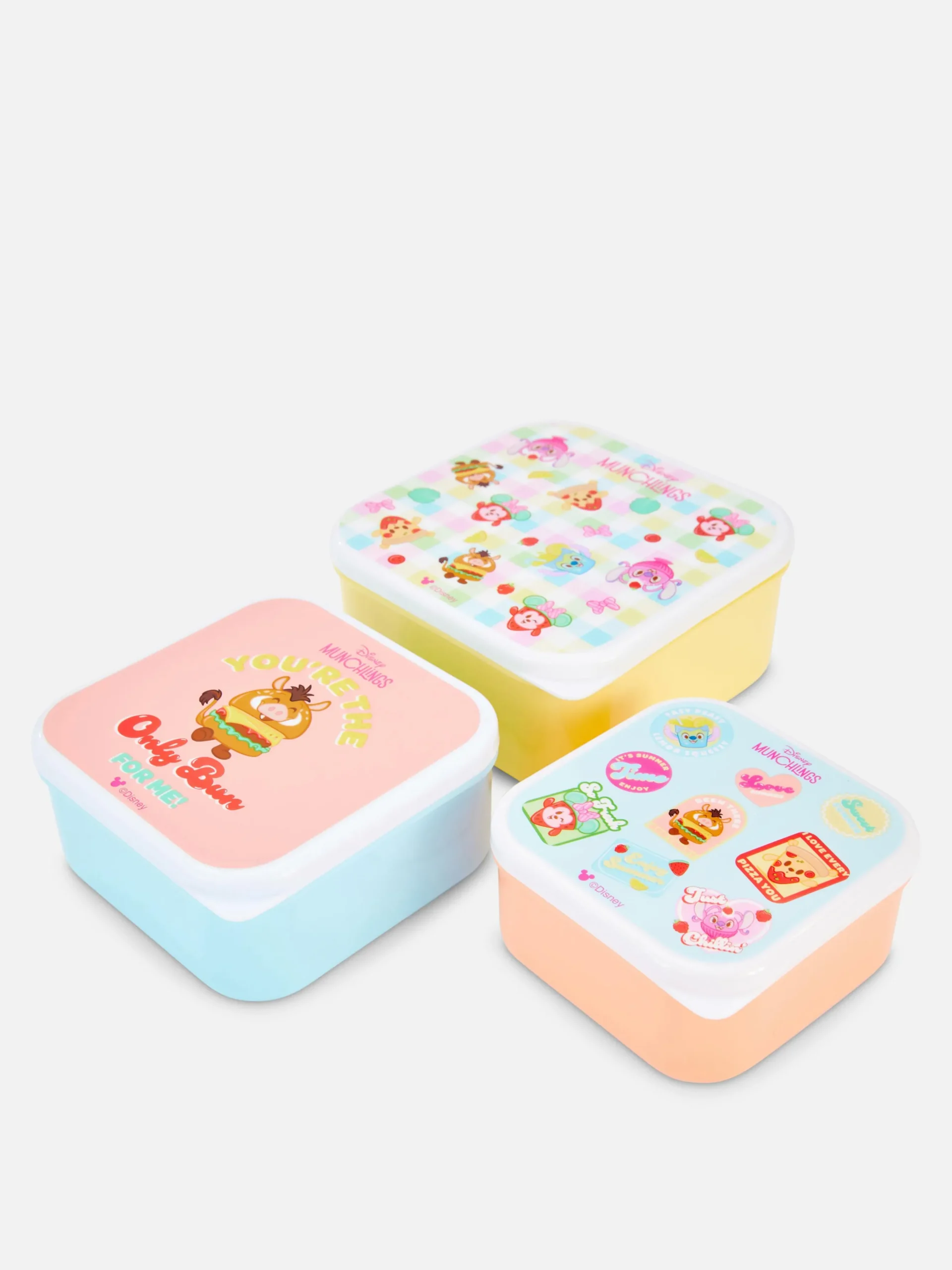 Lunchboxen Disney's Munchlings, Set Van 3