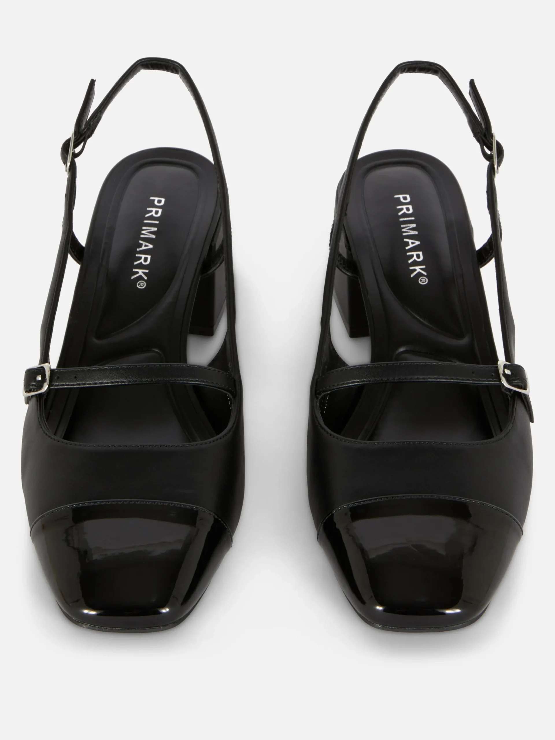 Mary Jane-slingbacks Met Blokhak