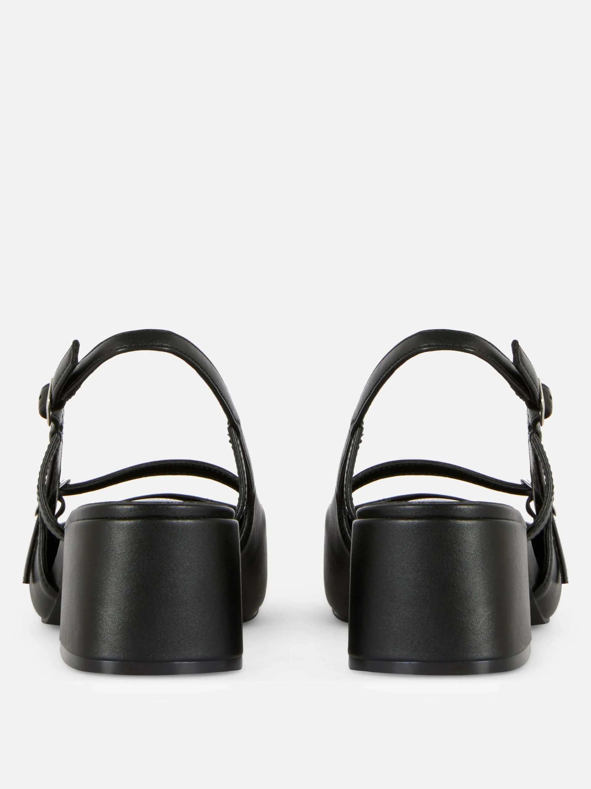 Mary Jane-slingbacks Met Blokhak