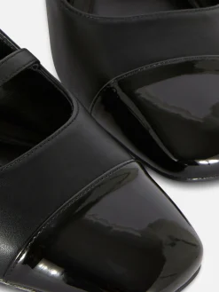 Mary Jane-slingbacks Met Blokhak