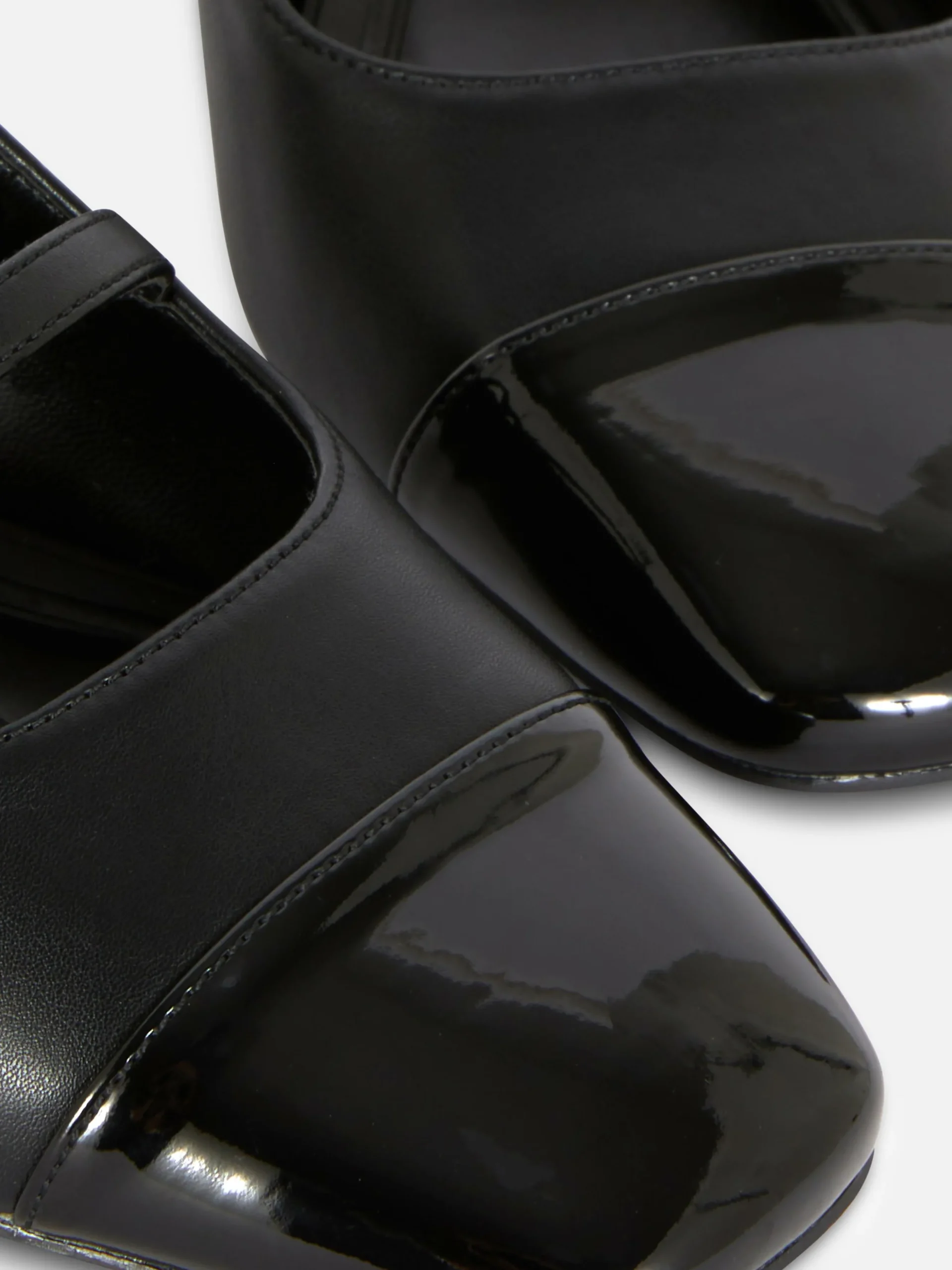 Mary Jane-slingbacks Met Blokhak