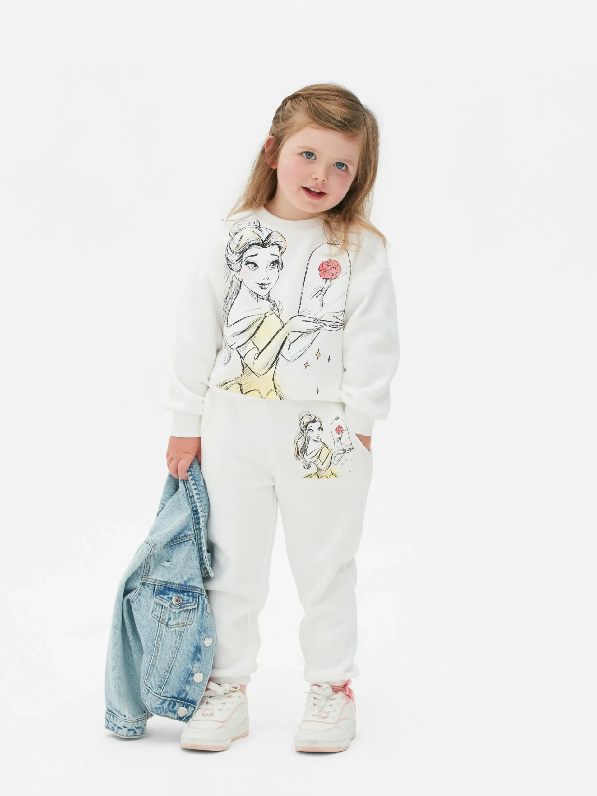 Matchend Sweatshirt Disney's Belle En Het Beest
