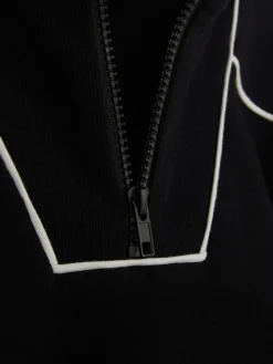 Matchend Sweatshirt Met Opstaande Kraag