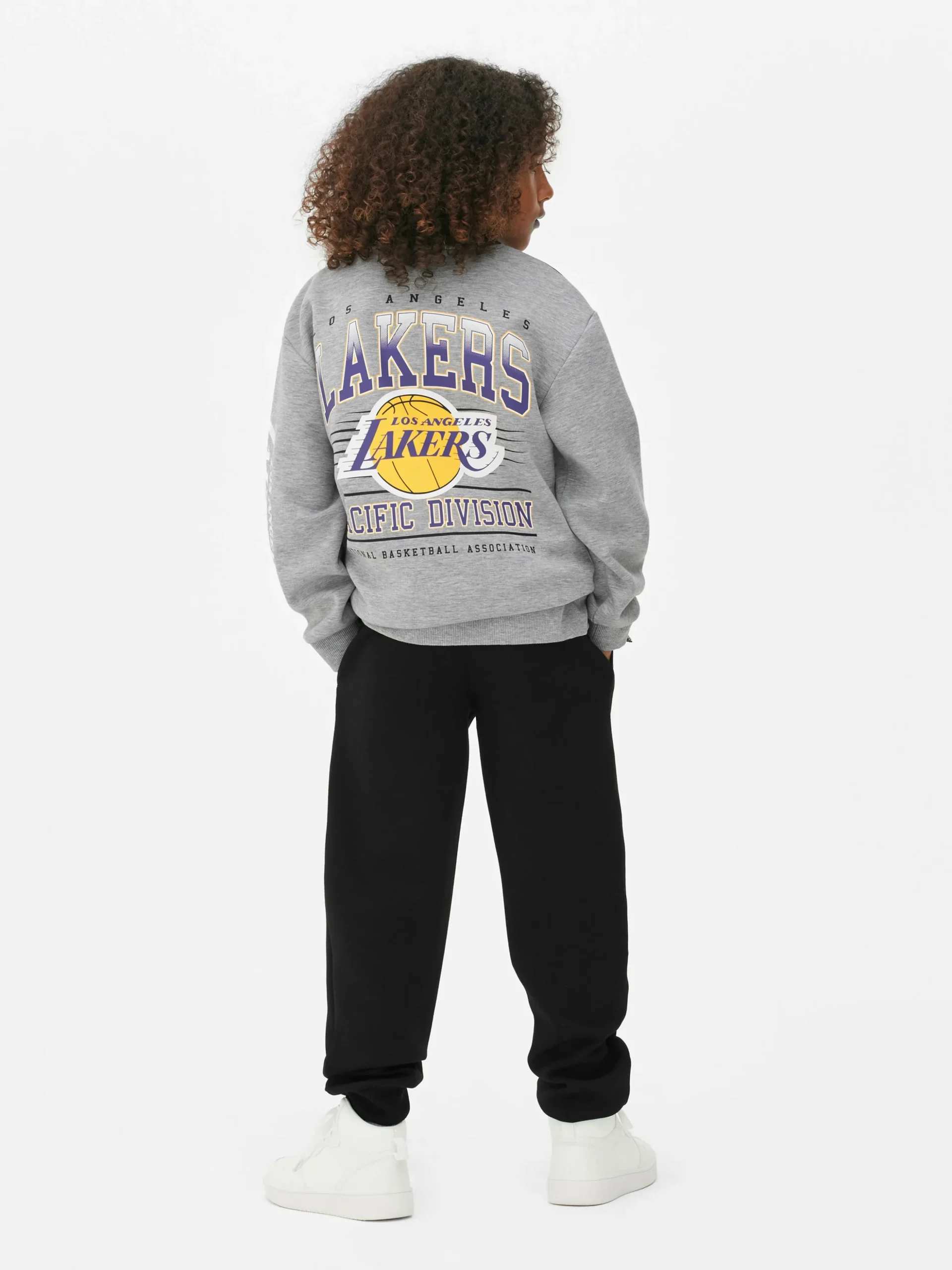 Matchend Sweatshirt Met Rits NBA Los Angeles Lakers