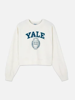 Matchend Wijdvallend Sweatshirt Met Yale-print