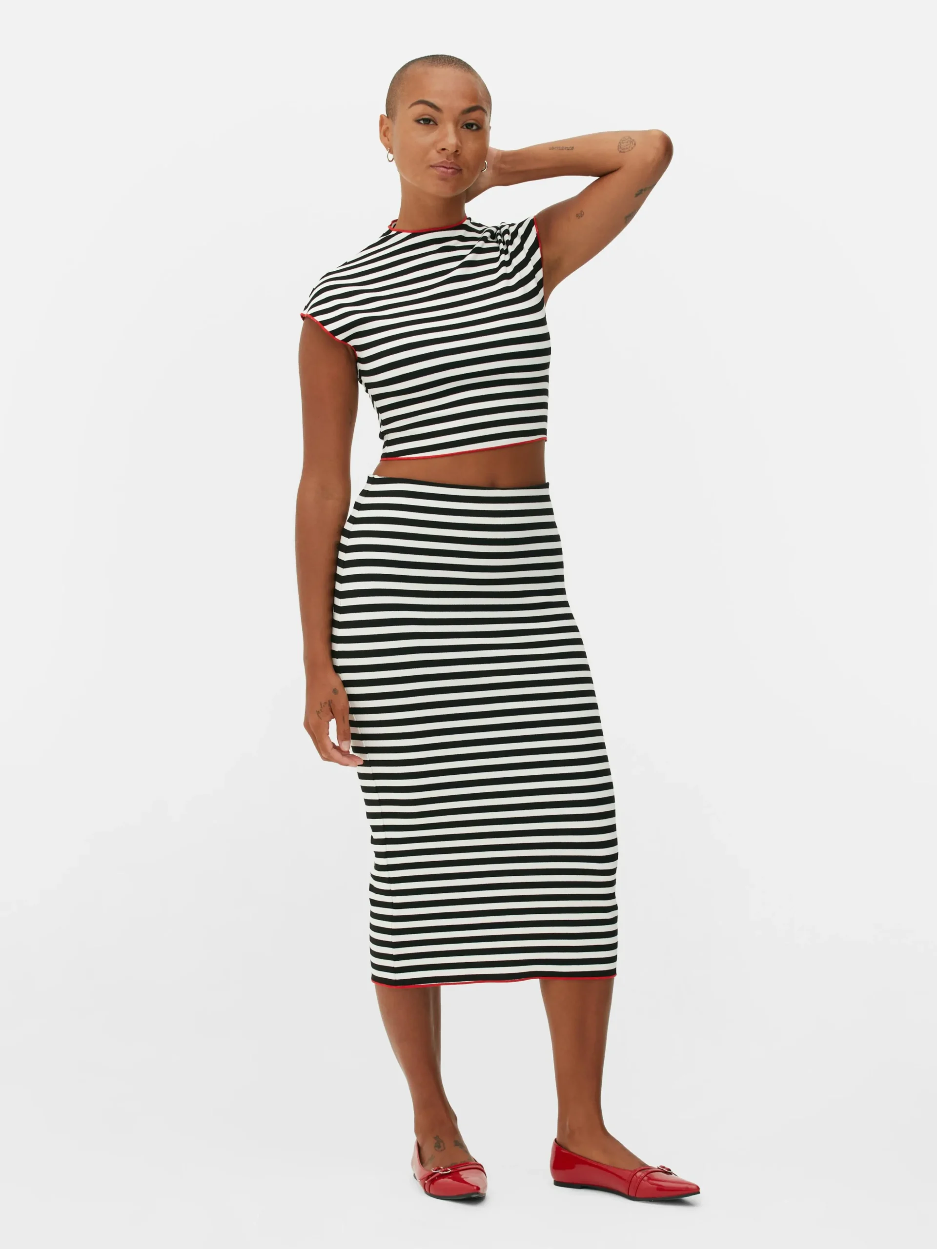 Matchende Halflange Rok Beetlejuice X Colleen Atwood