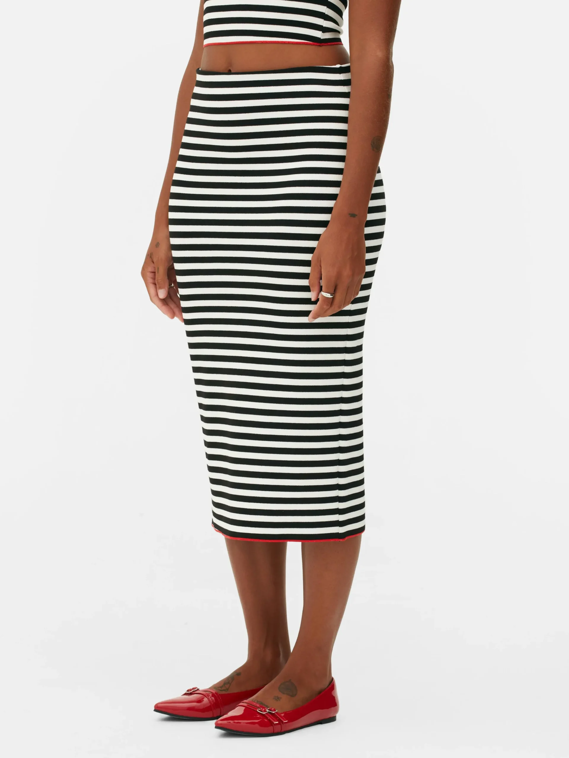 Matchende Halflange Rok Beetlejuice X Colleen Atwood