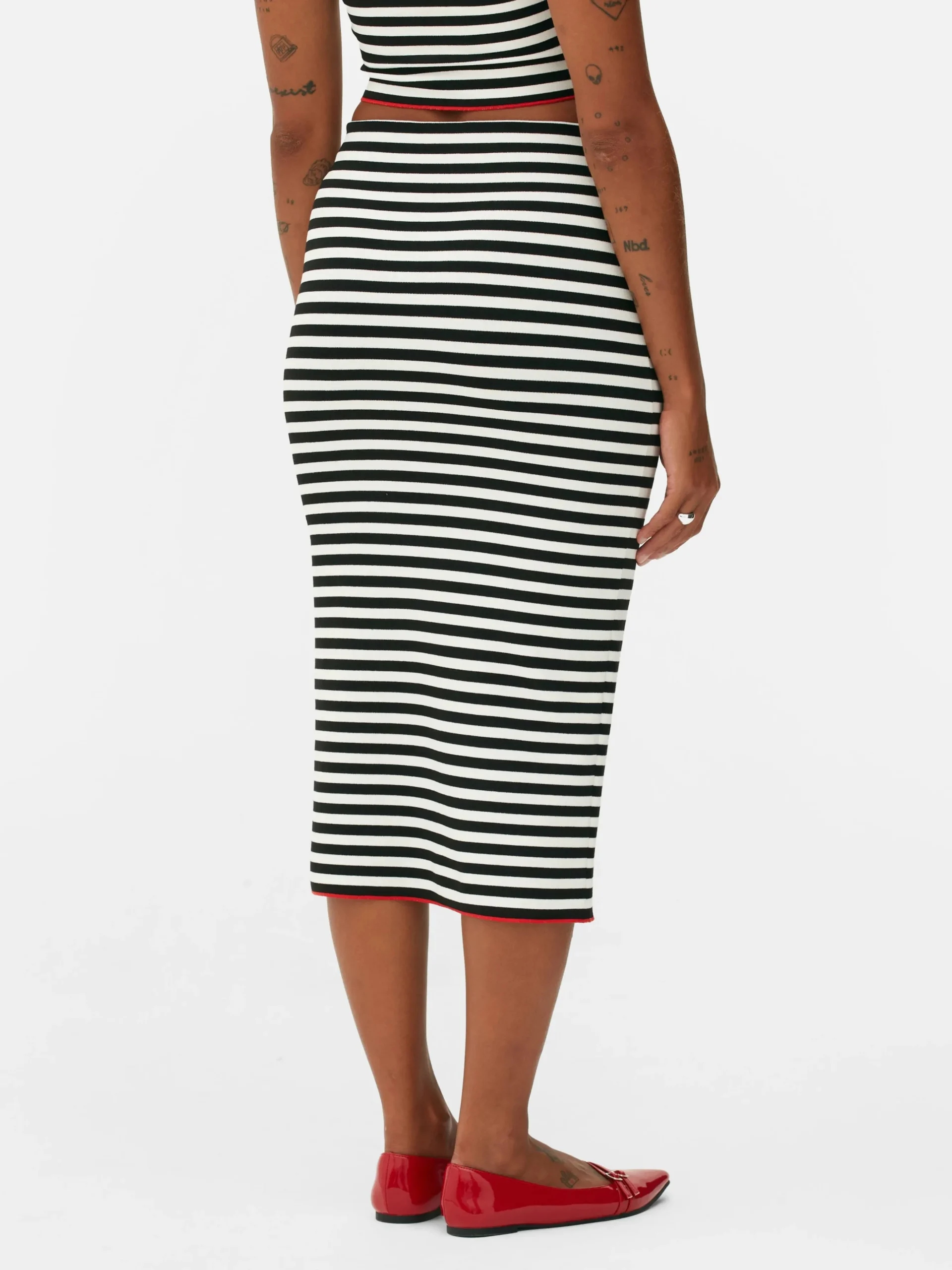 Matchende Halflange Rok Beetlejuice X Colleen Atwood