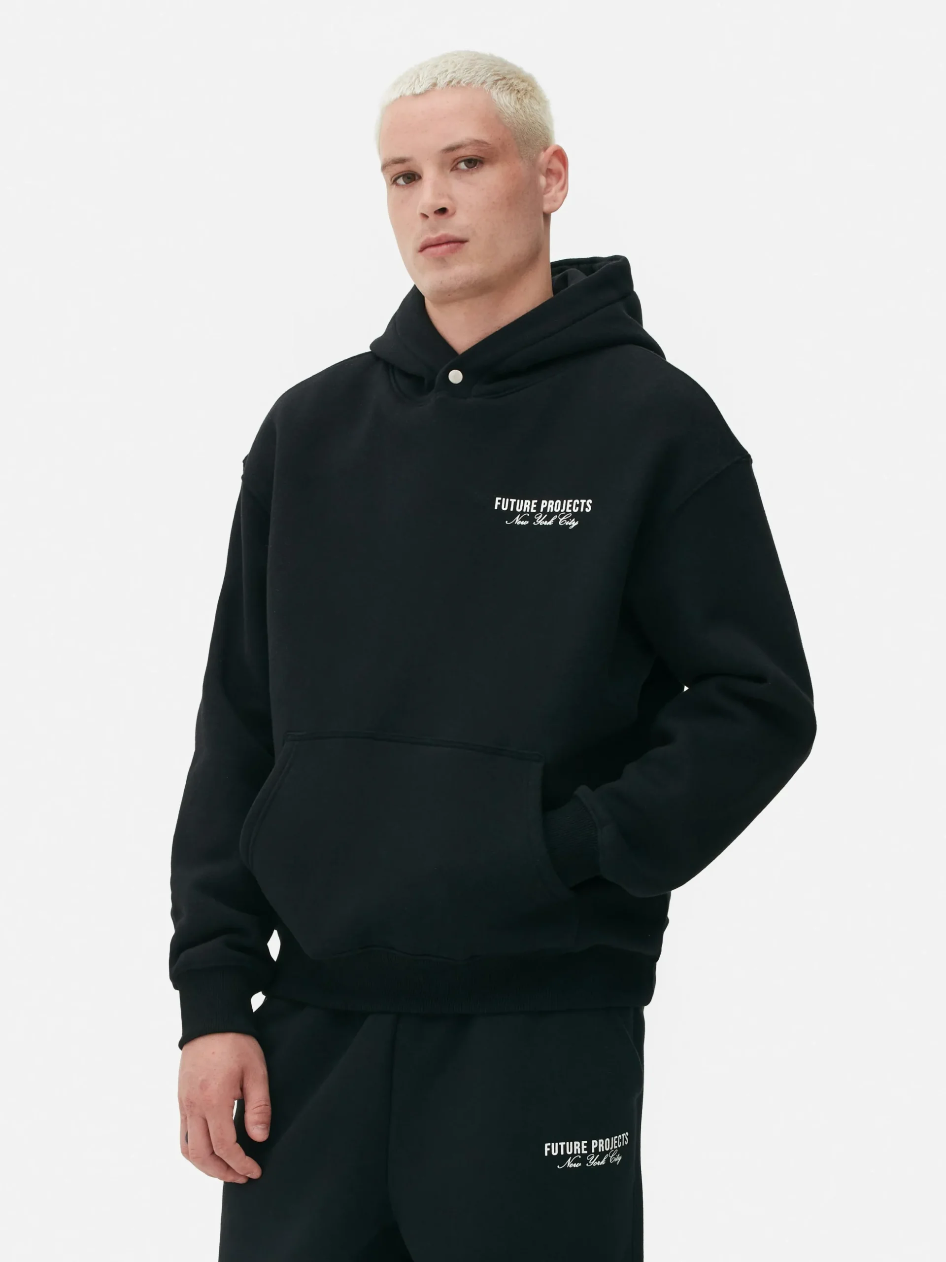 Matchende Hoodie Met Print Future Projects