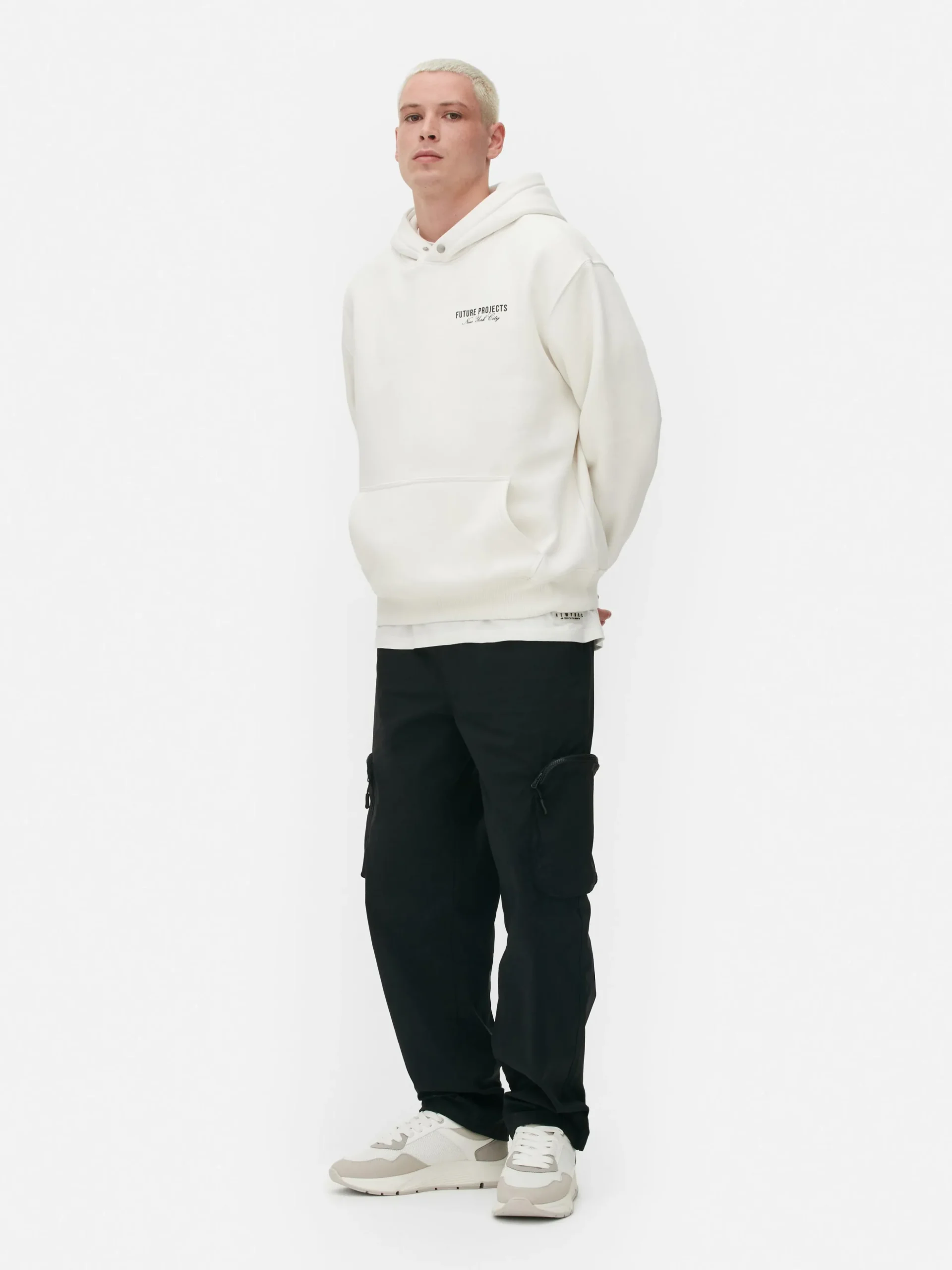 Matchende Hoodie Met Print Future Projects
