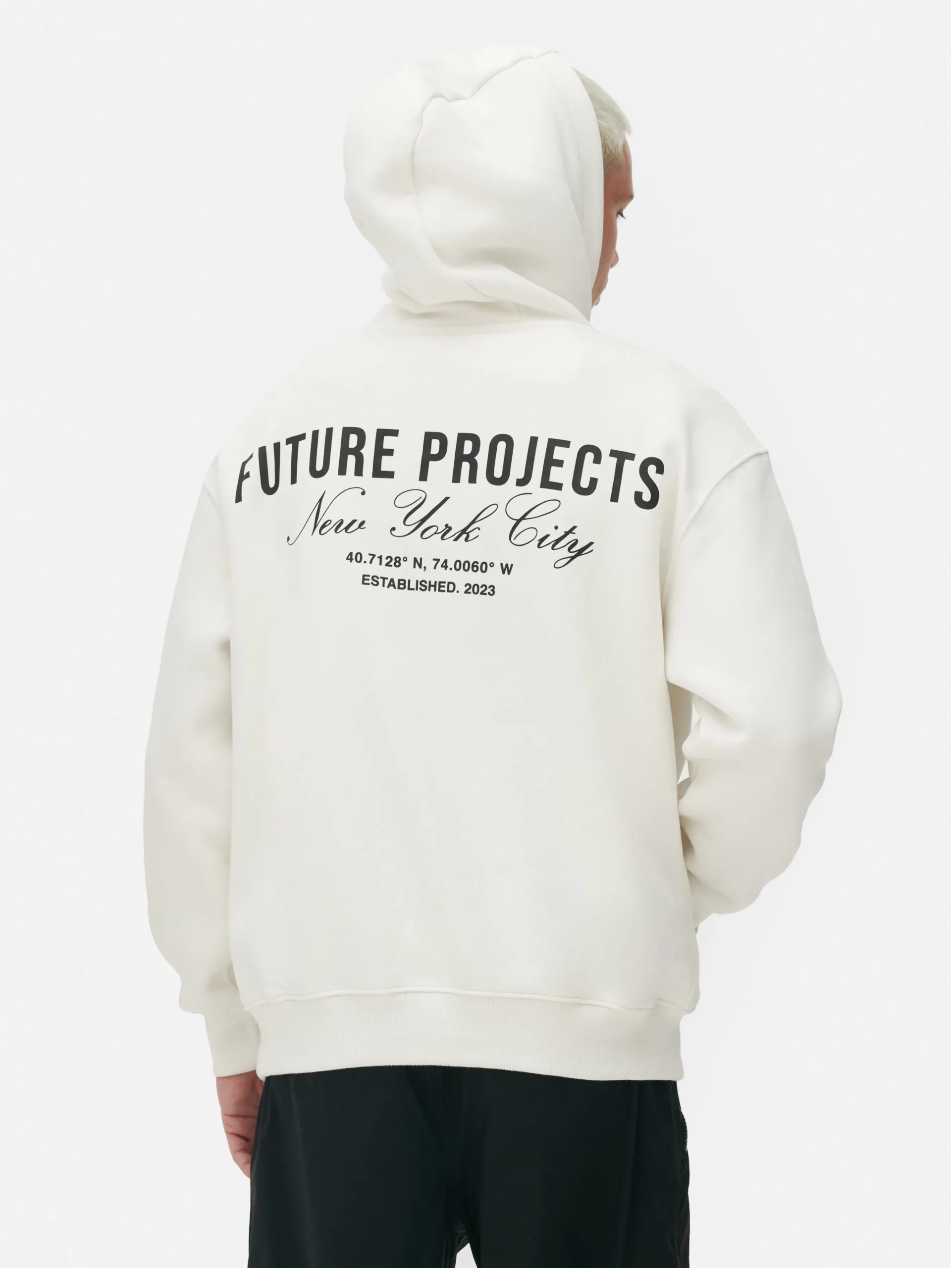 Matchende Hoodie Met Print Future Projects