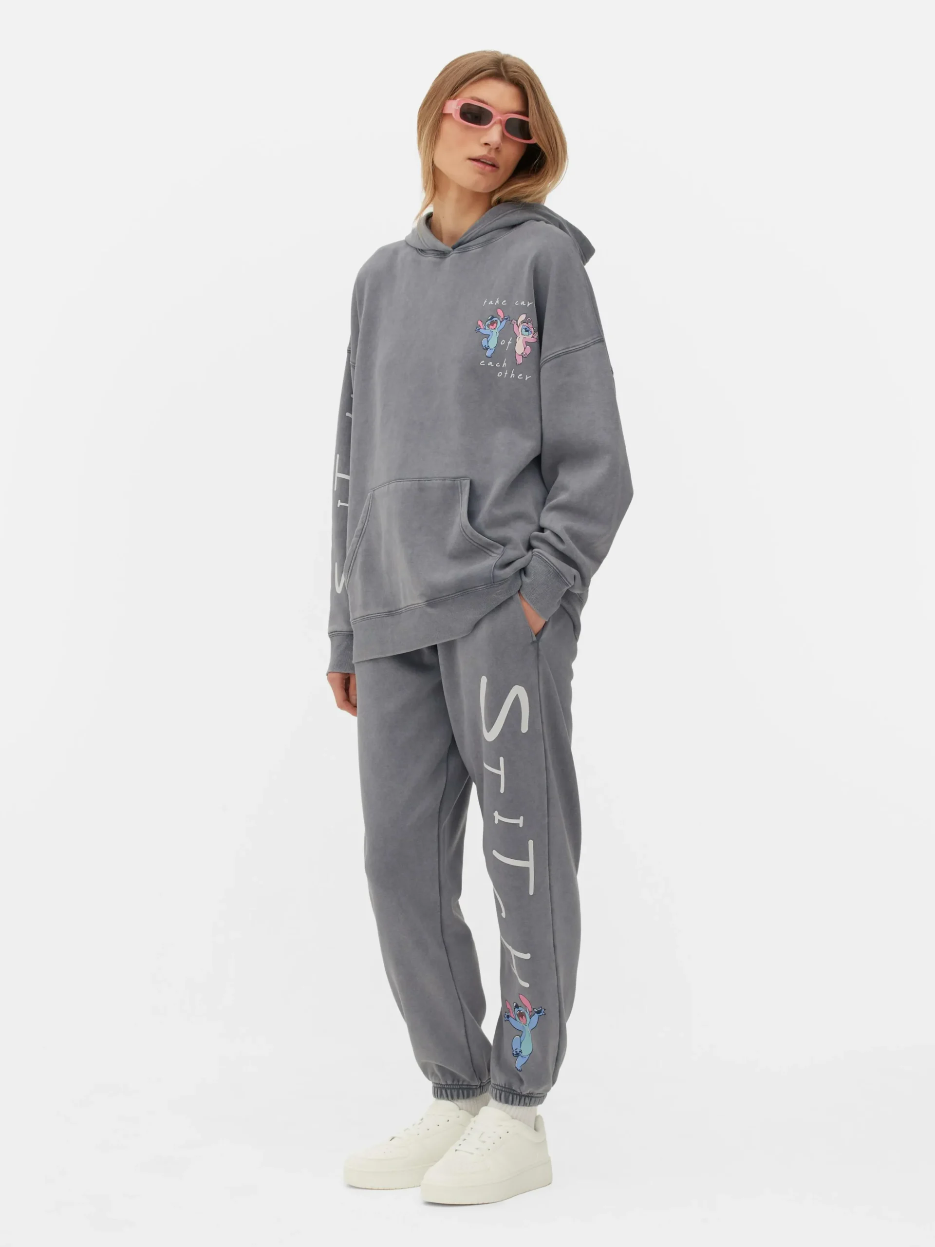 Matchende Joggingbroek Disney's Stitch & Angel