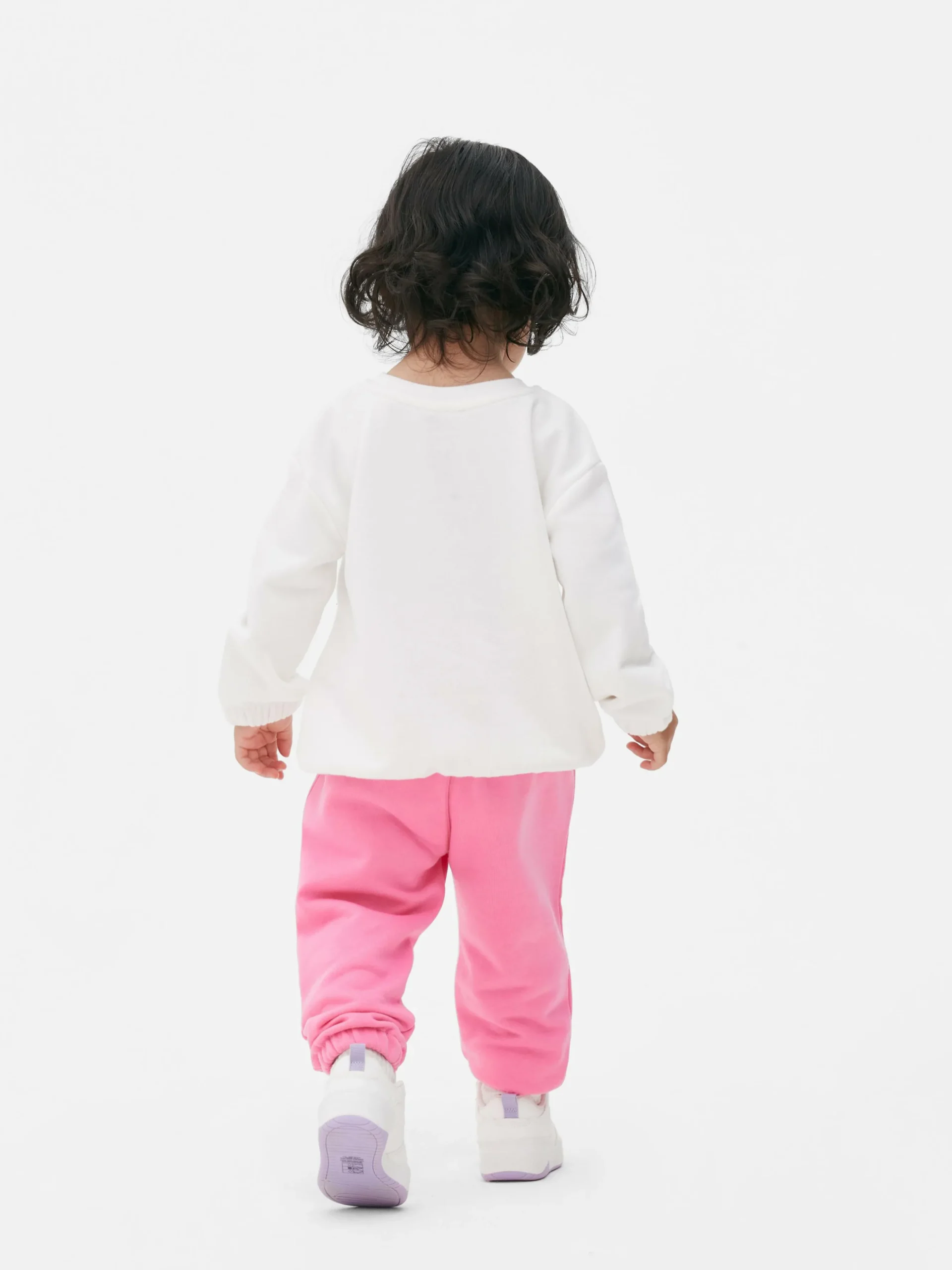 Matchende Joggingbroek Met Boord En Trekkoord