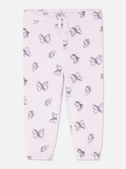 Matchende Joggingbroek Met Boord En Trekkoord