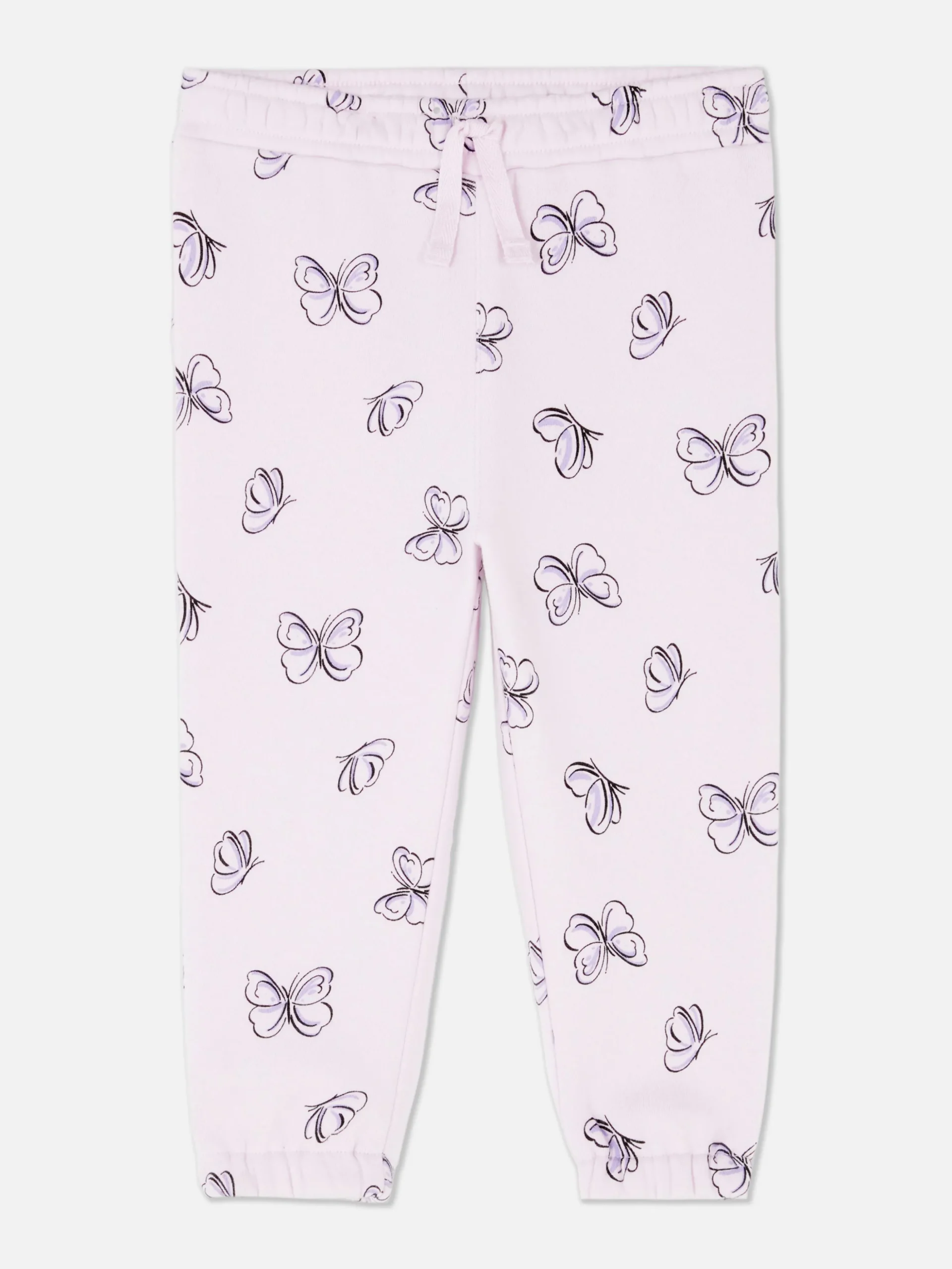 Matchende Joggingbroek Met Boord En Trekkoord