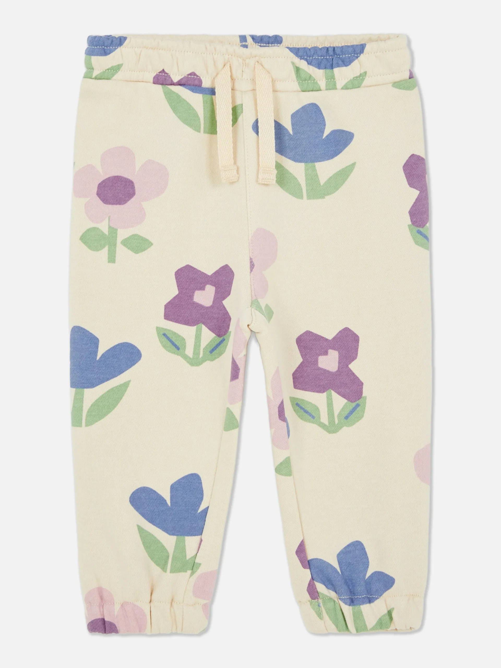 Matchende Joggingbroek Met Boord En Trekkoord