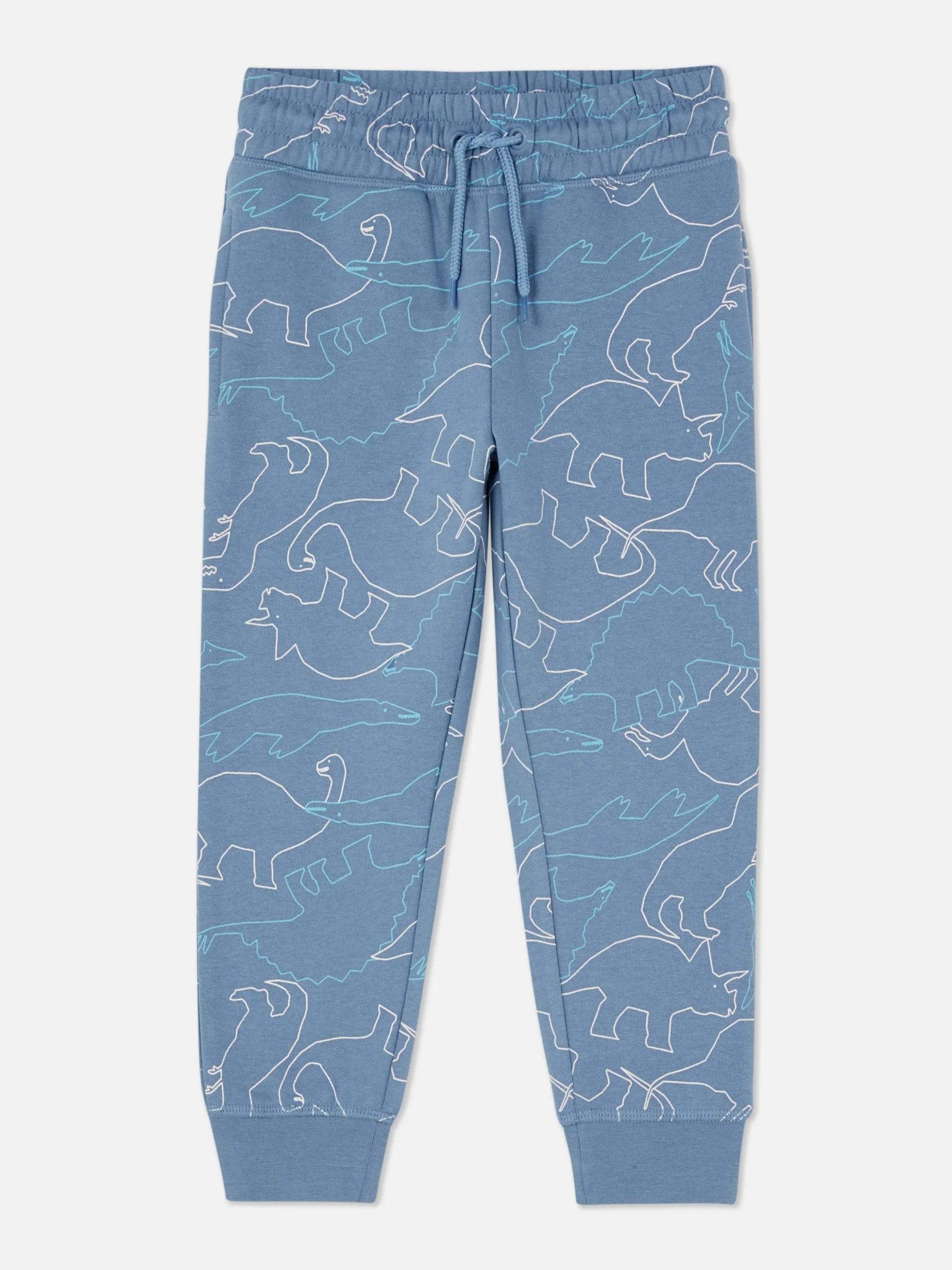 Matchende Joggingbroek Met Print En Trekkoord