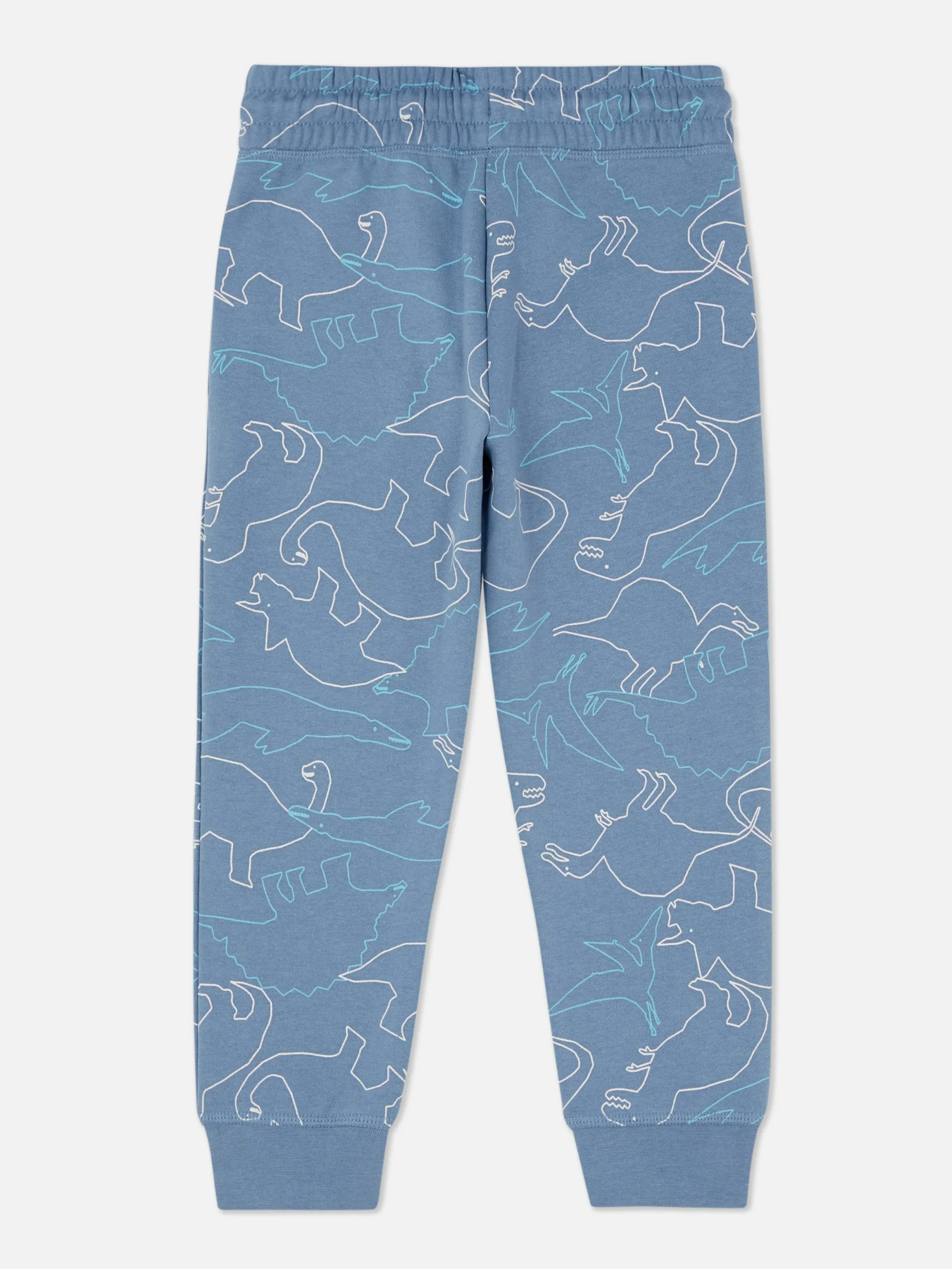 Matchende Joggingbroek Met Print En Trekkoord
