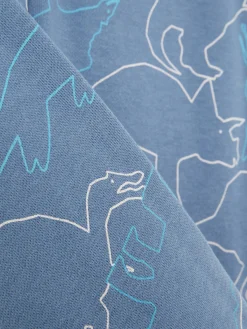 Matchende Joggingbroek Met Print En Trekkoord