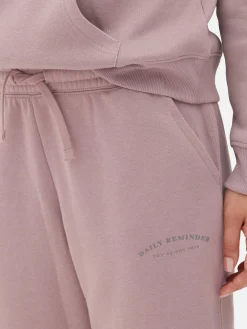 Matchende Joggingbroek Met Print En Trekkoord