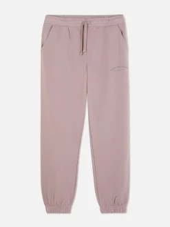 Matchende Joggingbroek Met Print En Trekkoord