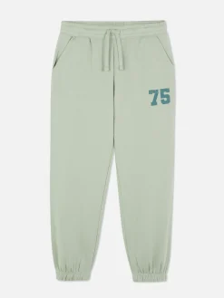 Matchende Joggingbroek Met Print En Trekkoord
